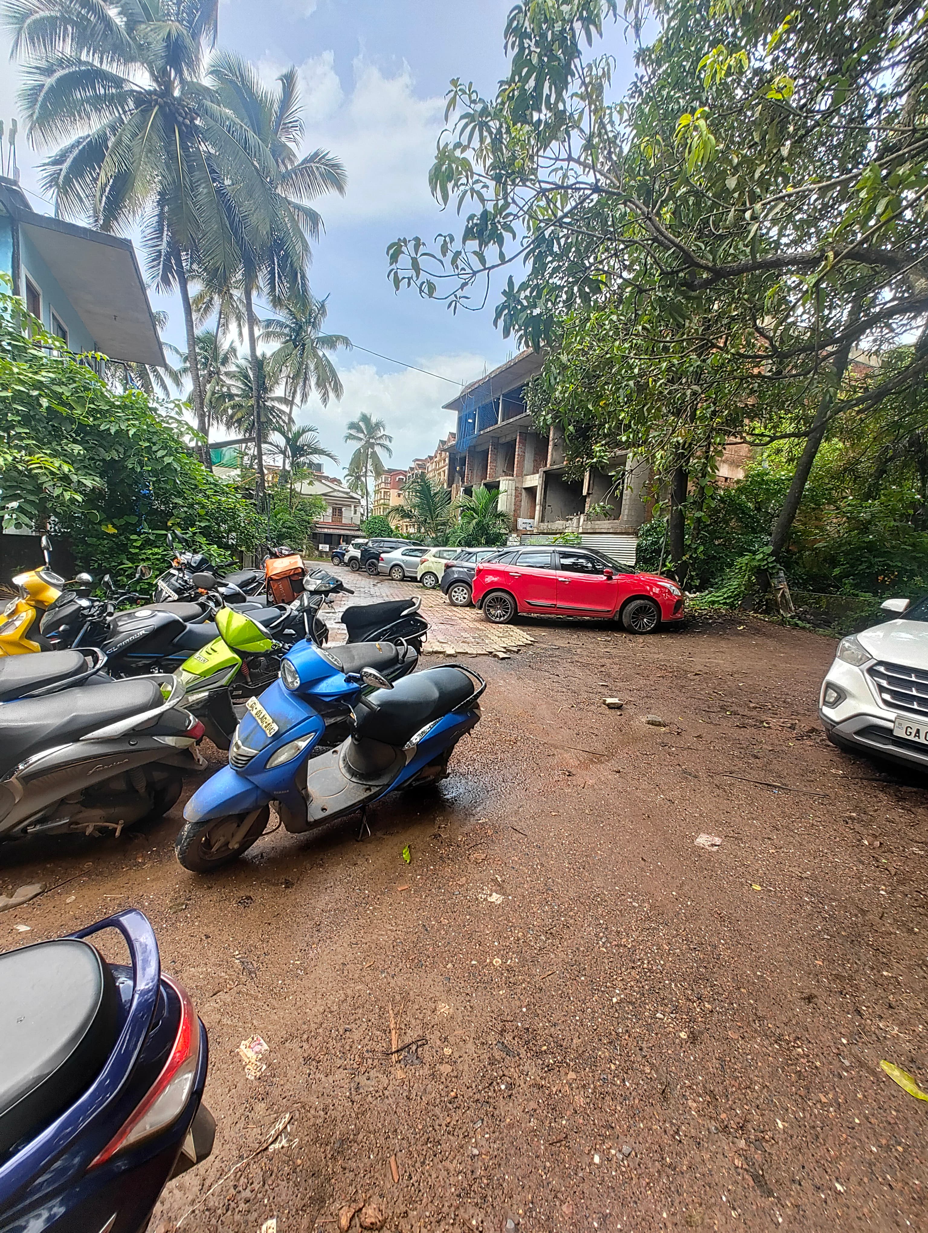 Mello Rosa parking area